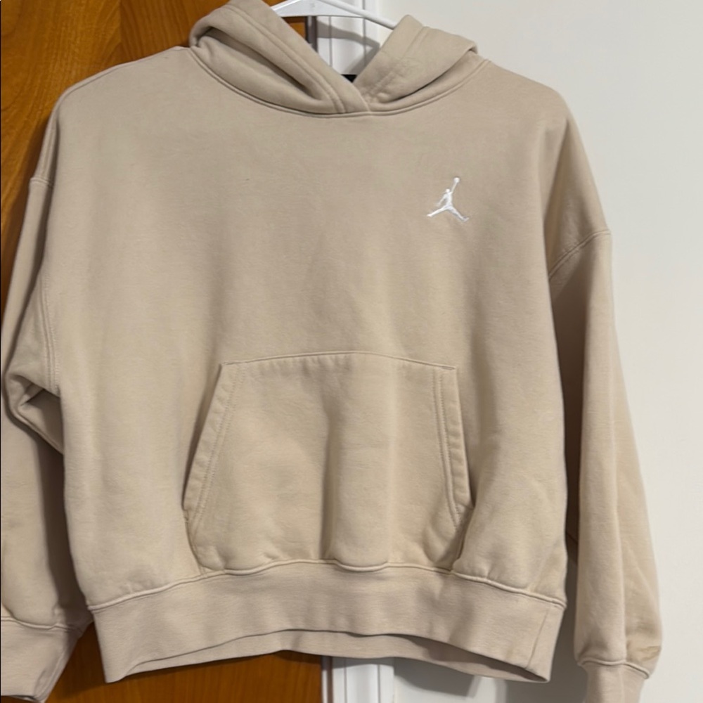 Jordan Kids Beige Hoodie